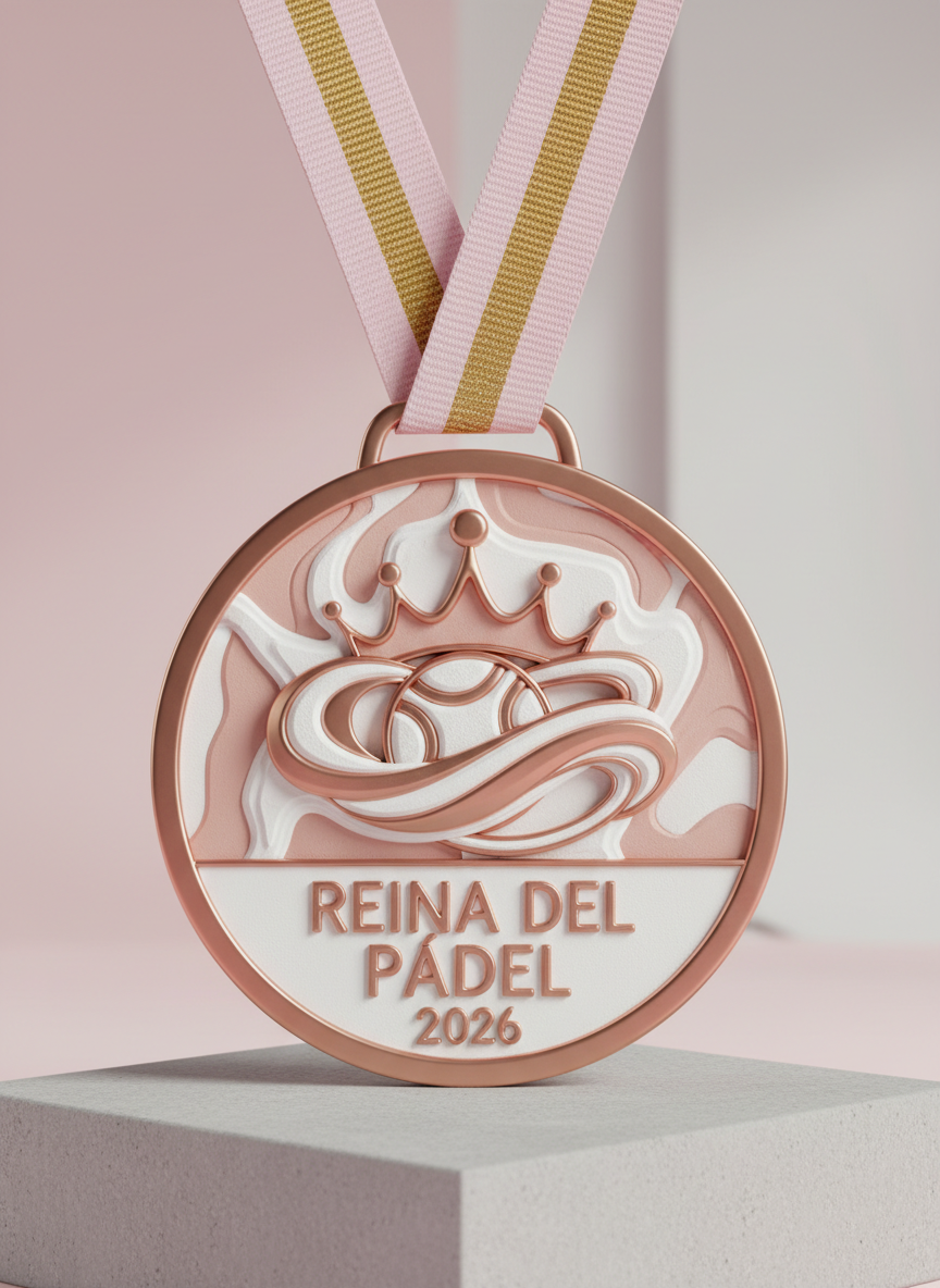 Medalla Reina del Pádel 2026